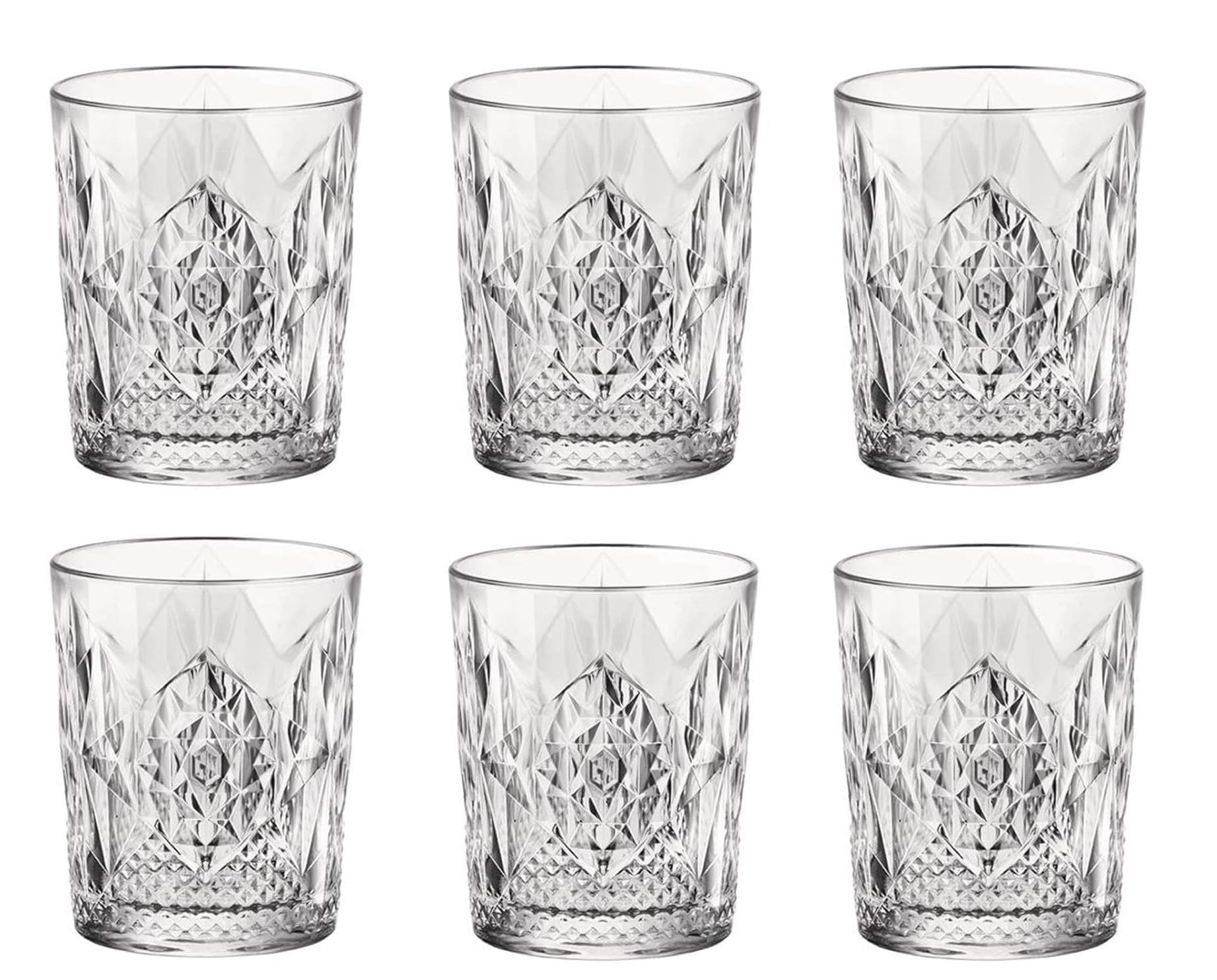 Bormioli Rocco Whiskyglas Stone 390 ml, 6 Stück