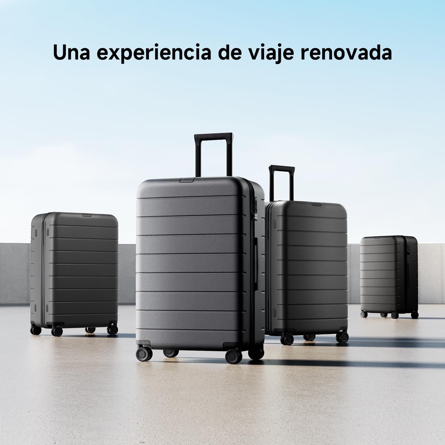 Xiaomi Luggage Classic Pro & Aluminio – 20 – 28 pulgadas, cremalleras resistentes, cerraduras TSA, relación de apertura 4:6, tecnología de protección de esquinas para viajar sin estrés