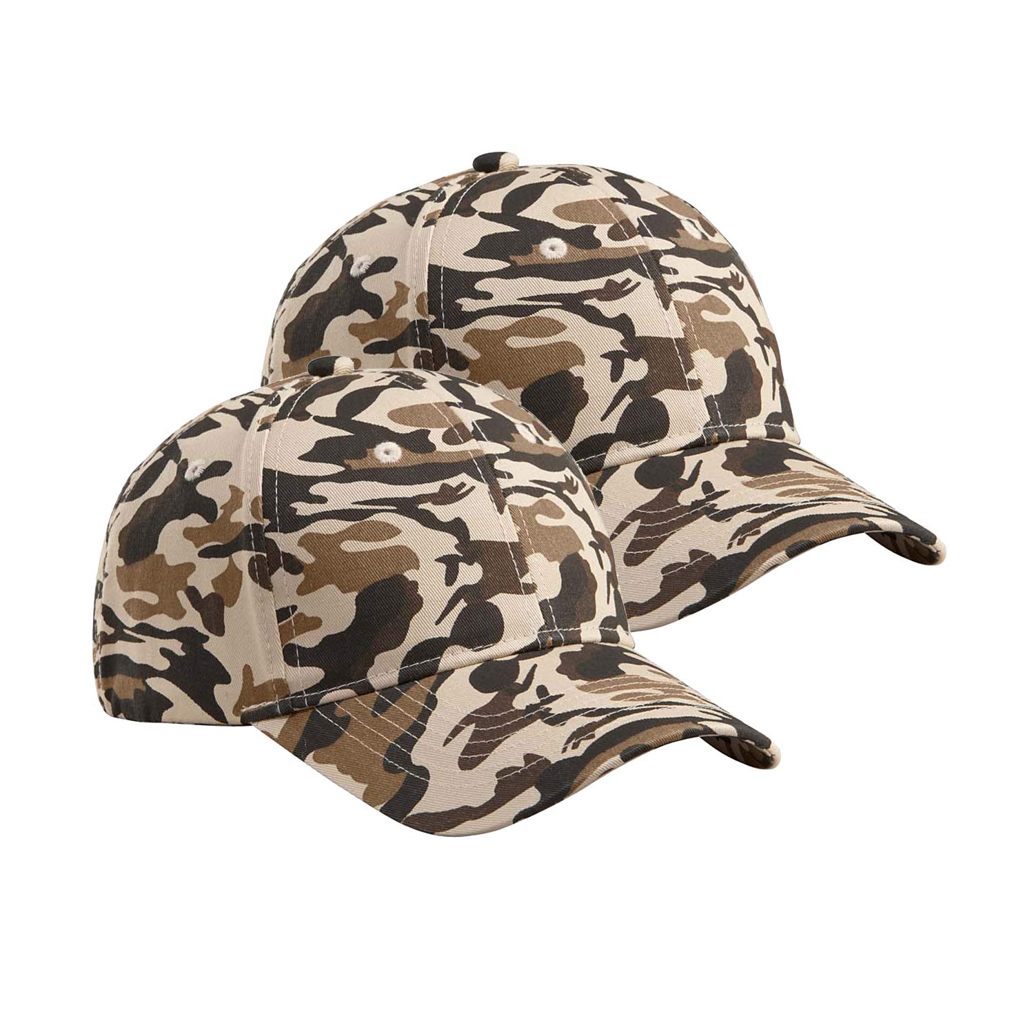 Marky G Apparel Structured Camo Hat (2 Pack)
