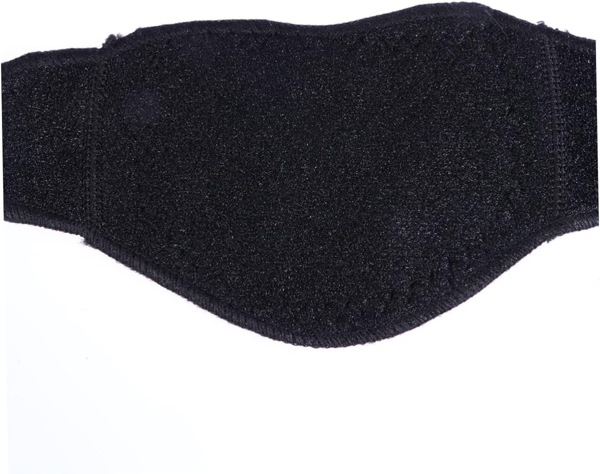 Self-Heating Neck Guard Heated Tourmaline Men Support Sleeping Magnetic Neck Protector Brace Neck Exerciser Neck Heating Pad Massage Neck Brace Self-Heating Lumbar Protector Black