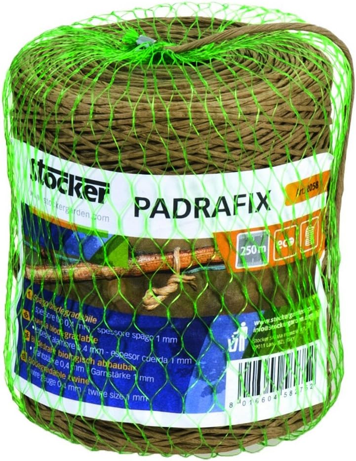 Stocker Padrafix Biodegradable Twine 250 m, Multicoloured, One Size