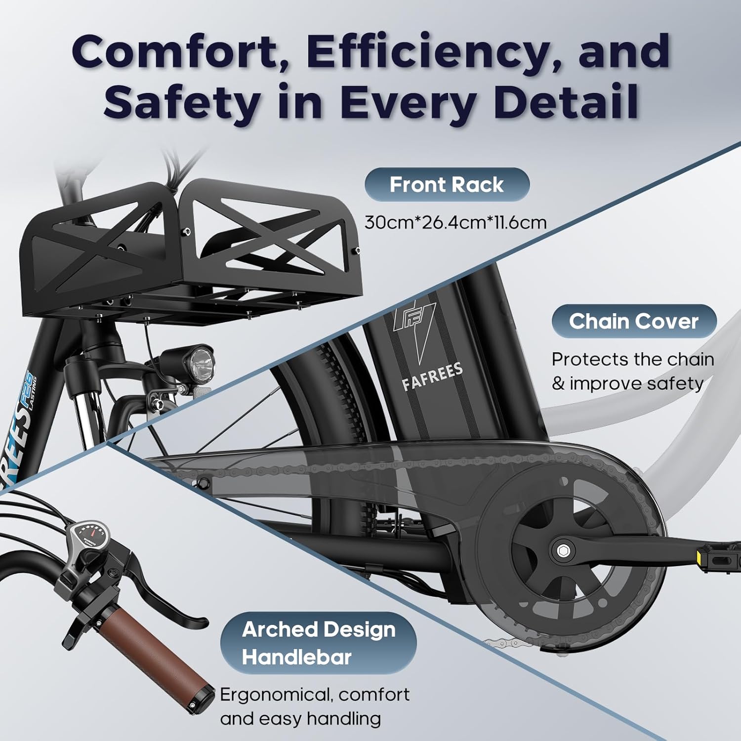 Comfort, Efficiency, and Safety Features