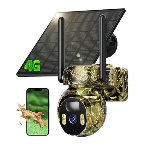 LIWAN Cellular Trail Camera Solar Powered