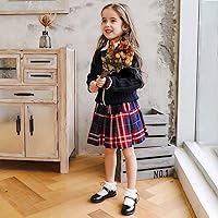 Vista 5 de Amtidy Zapatos planos de uniforme escolar para niñas, zapatos planos para bodas, fiestas