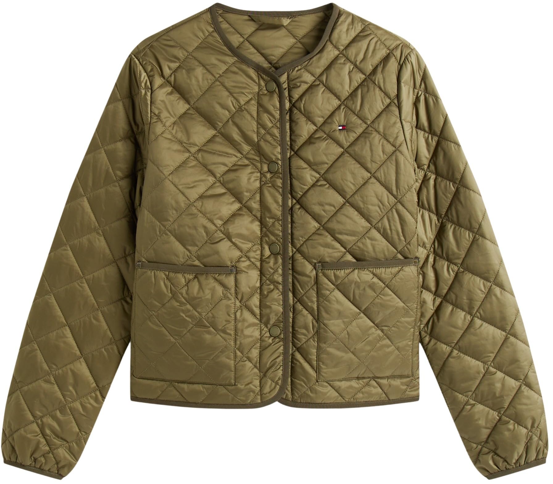 Tommy Hilfiger Damen Steppjacke Padded Quilted Wasserabweisend - 5