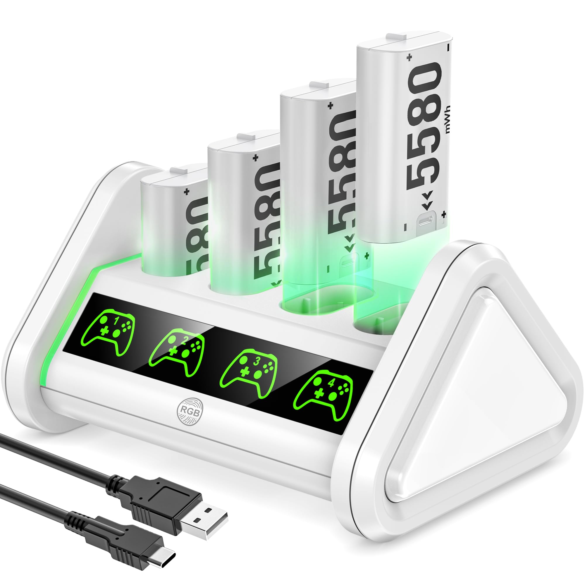 Amazon.com: Rechargeable Battery Pack for Xbox One/Xbox Series X|S