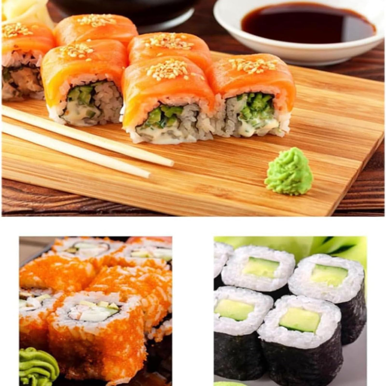 Automatyczna maszyna do robienia sushi, komercyjna maszyna do krojenia sushi ze zdejmowanym ostrzem ze stali nierdzewnej, szybkie cięcie i wydajność produkcji 8/10/12 sztuk, jednolity rozmiar,10slices