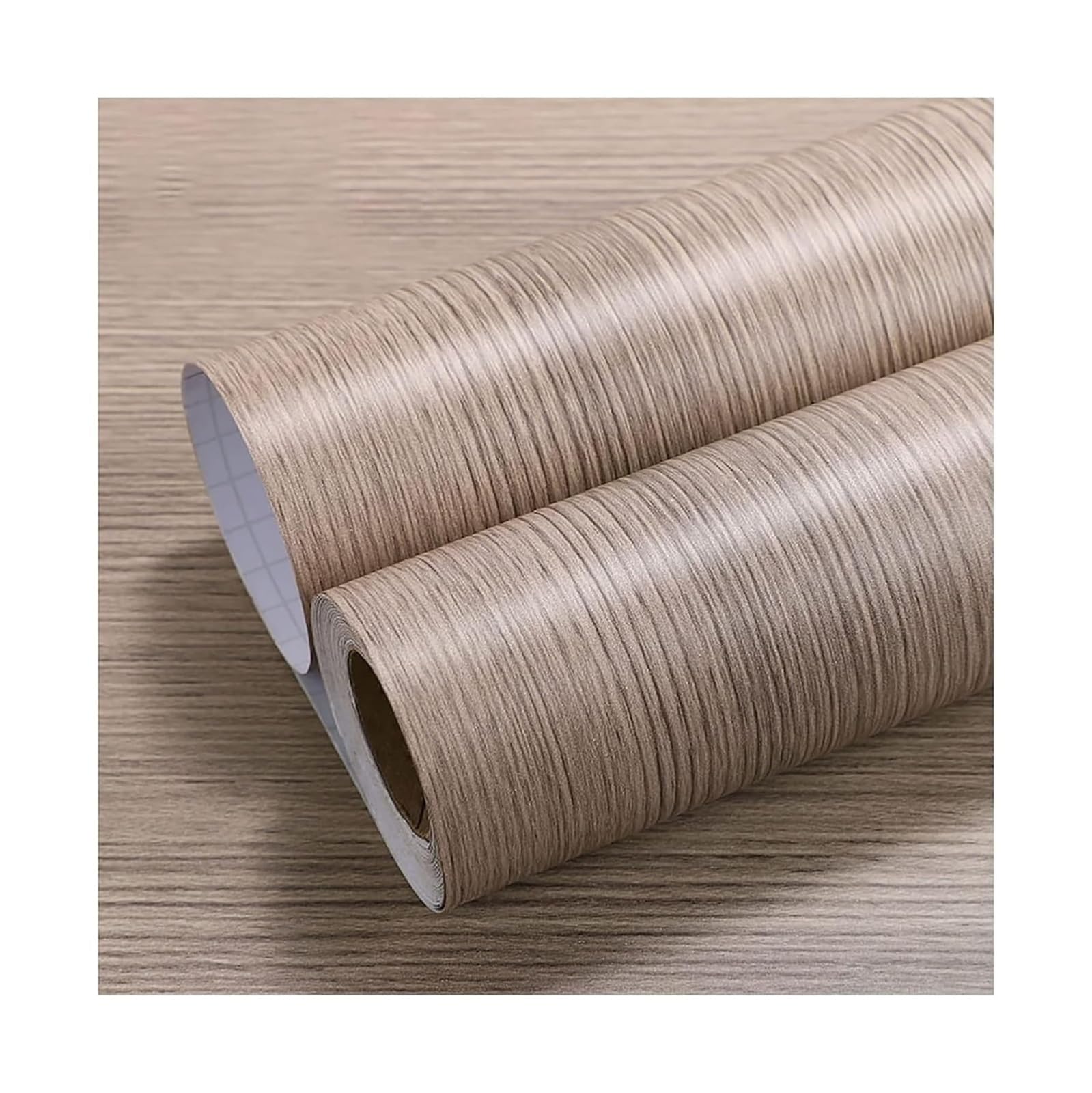 Papier peint autocollant grain de bois pelé et collé épais pour salon