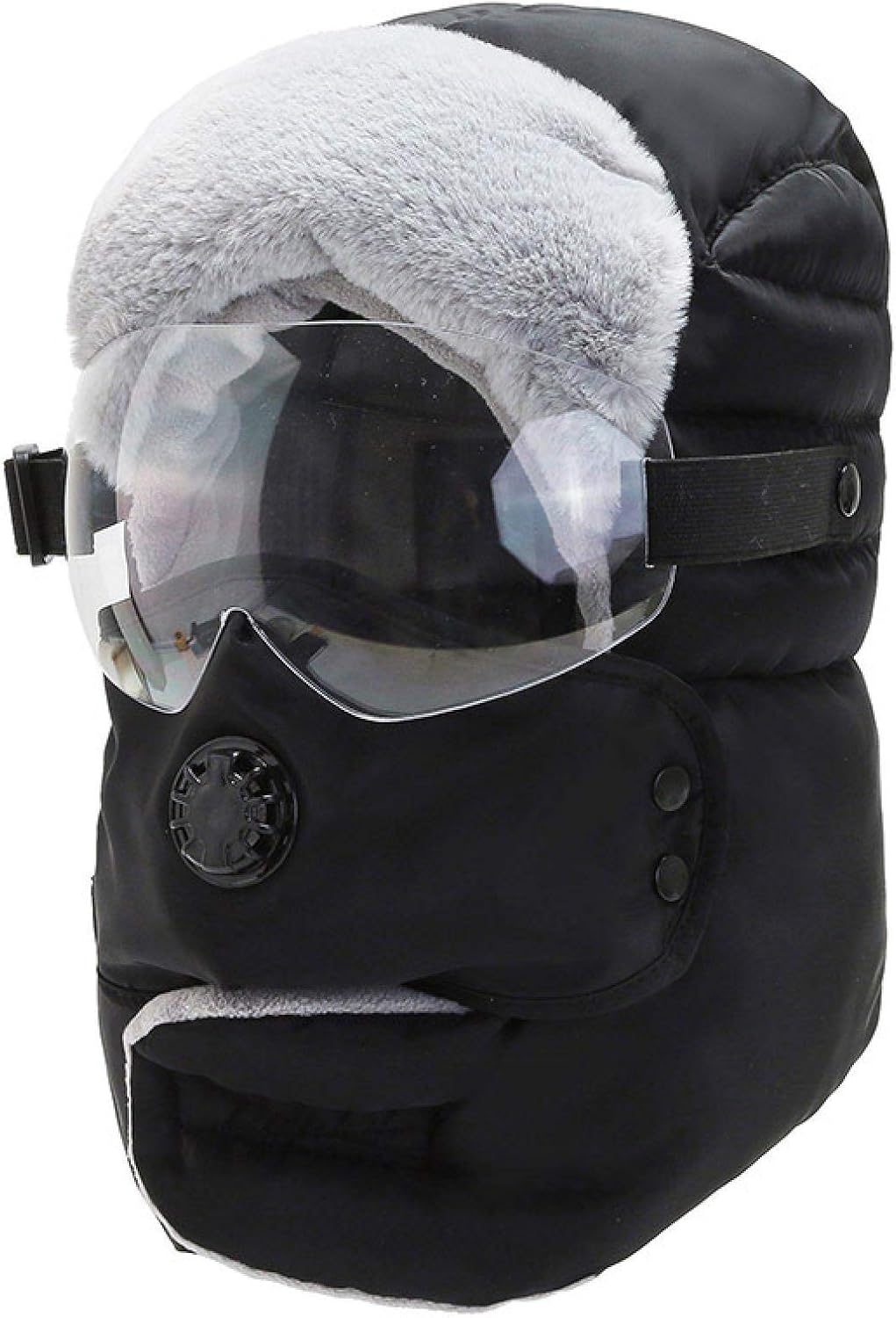 Winter warm hat men's ladies original design winter hat waterproof hooded hat with glasses cool balaclava O166