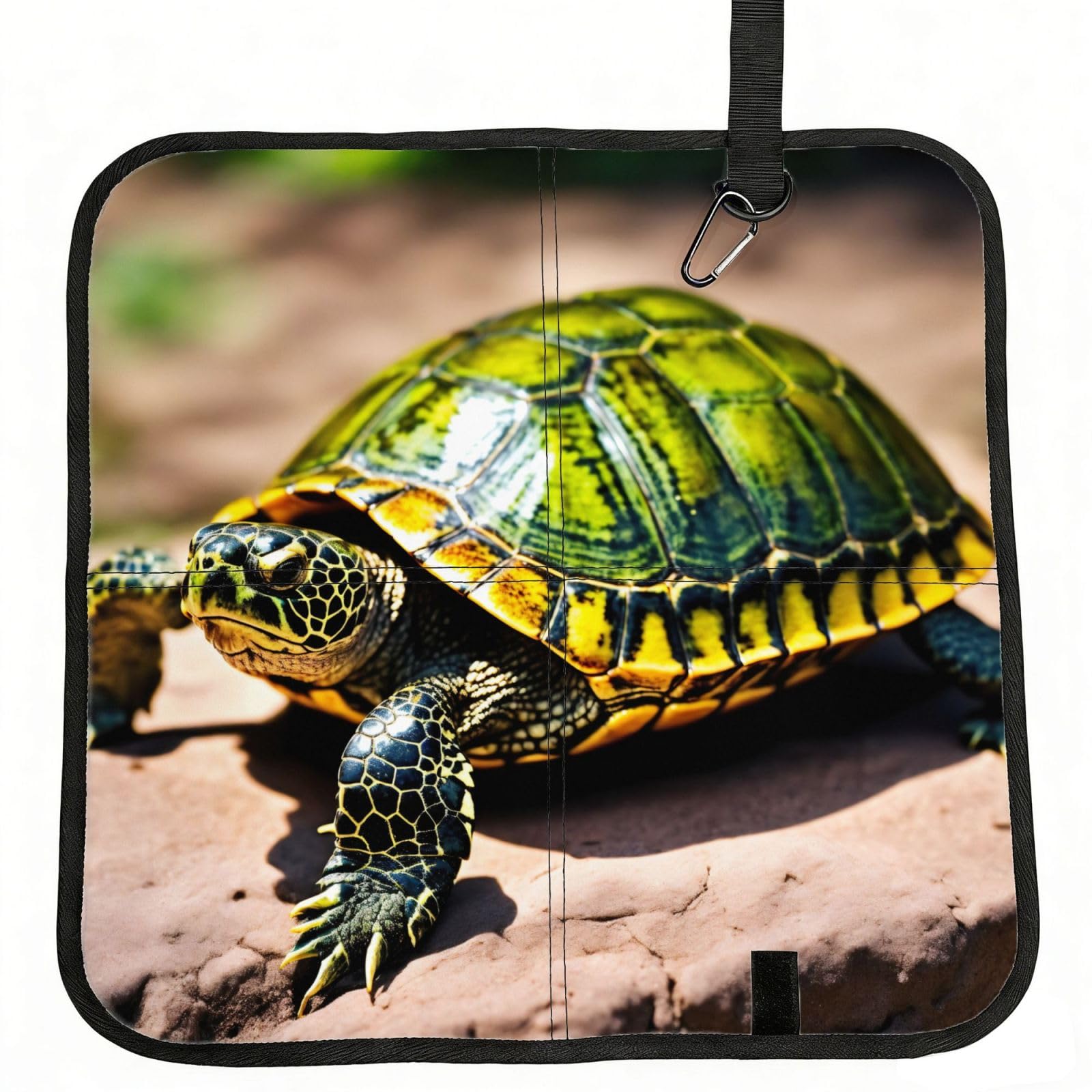 PPHGUT Lord Howe Island Sea Turtle Print Foldable Seat Cushion Waterproof Portable Chair Pad Travel Outdoor Picnic Camping