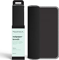 Vista 27 de Toallas de papel reutilizables, paquete de 10 unidades, rollo de toallas de papel de algodón lavables, servilletas reutilizables sin papel