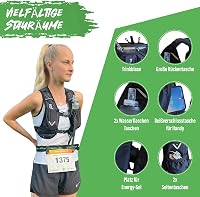 RACEPACE Marathon Futó Hátizsák Ultralight Hidratációs Backpack Futáshoz Túrázáshoz 4