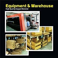 Vista 10 de Cadena de seguridad para puerta de latón sólido, seguridad para el hogar resistente, cadena de seguridad para cerradura de puerta de latón robusta