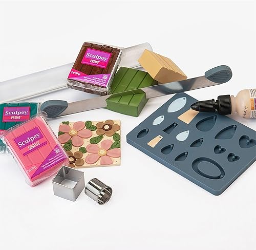 Miniatura 8 de Sculpey Soufflé™ Polímero Horno Horno Arcilla, Igloo Blanca, No Tóxica, Barra de 7 oz, Ideal para la fabricación de joyas, vacaciones, bricolaje,