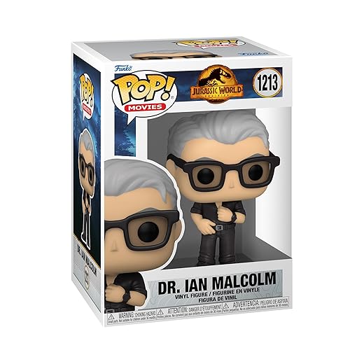 Funko Pop! Movies: Jurassic World Dominion - Dr. Ian Malcolm