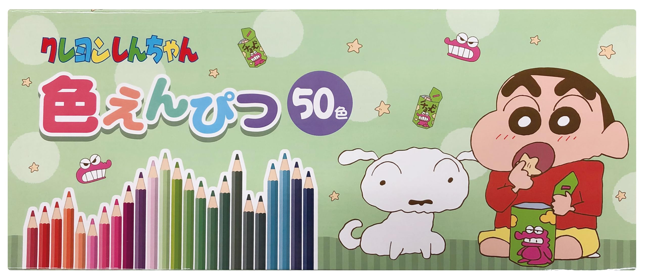 Amazon.co.jp: アイプランニング クレヨンしんちゃん 50色いろえんぴつ