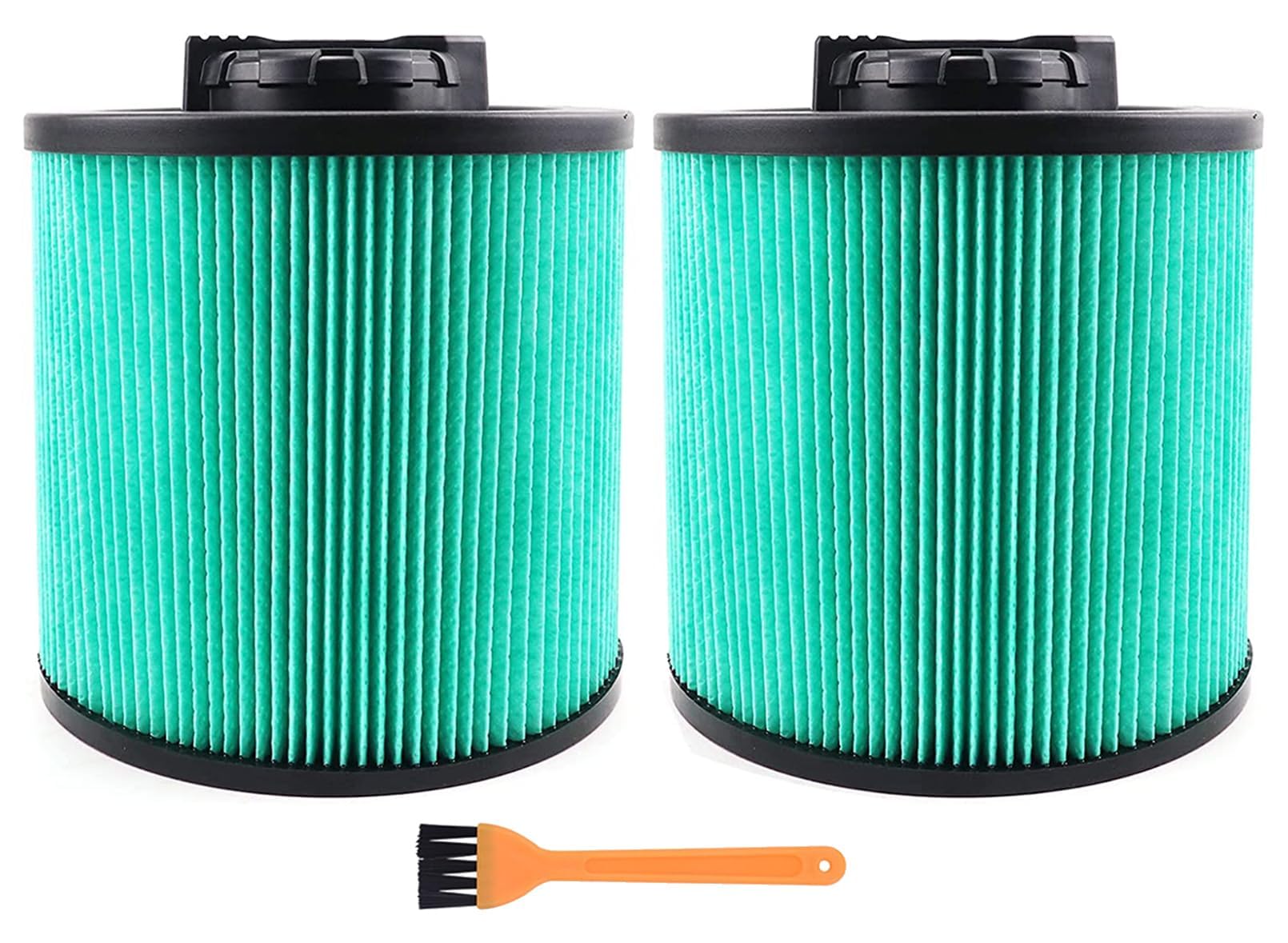 2 Pack DXVC6914 Filters Replacement for DeWalt Wet/Dry 6-16 Gallon