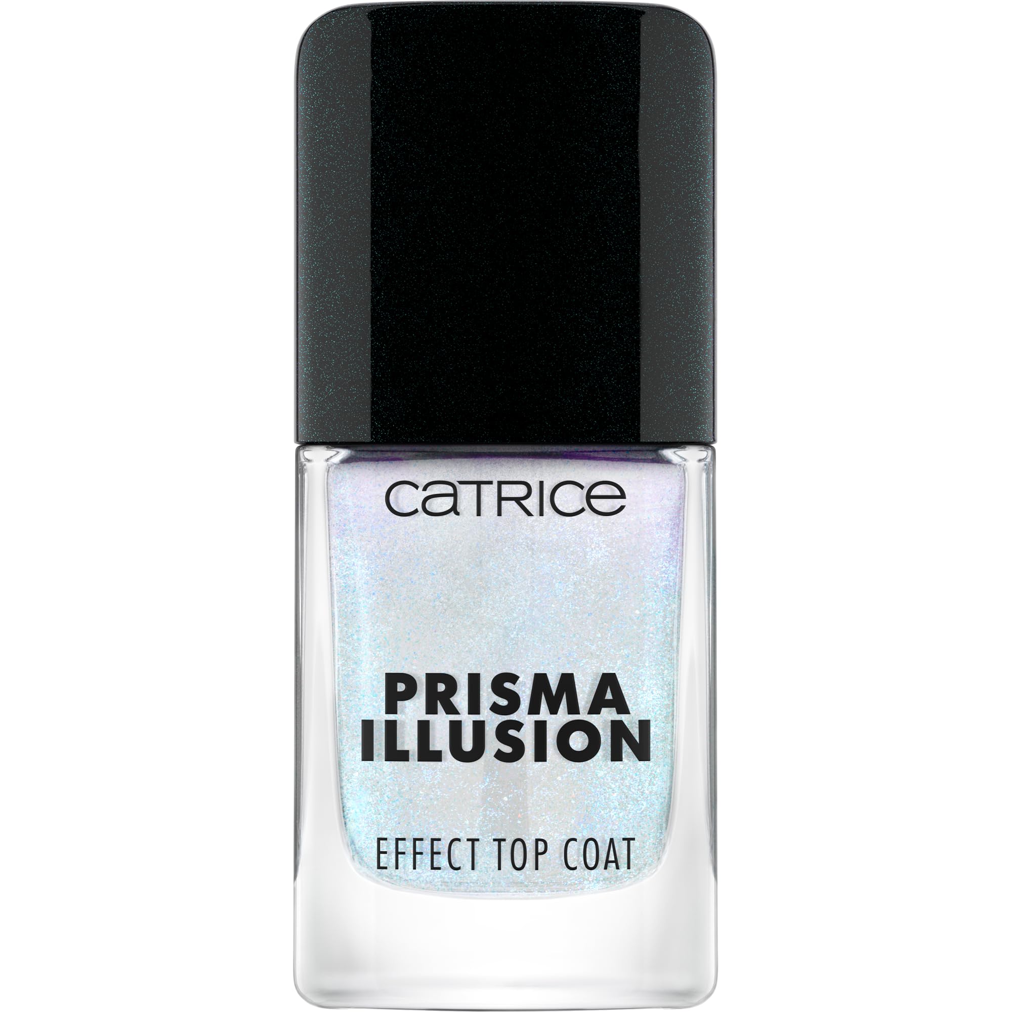 Catrice Broken Glass Effect Top Coat, No. 050, Transparent, Glitter, Vegan, No Microplastic Particles, No Preservatives, No Perfume, Pack of 1 (10.5 ml)