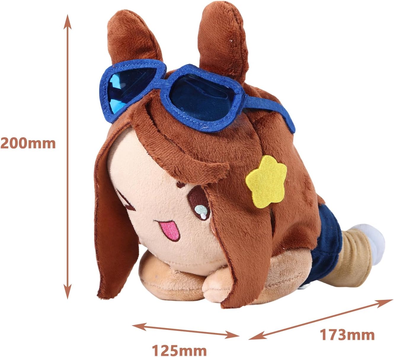 YJacuing Alien Stage Rabbit Series 8-Inch Plush Figure, Officially Licensed Anime ALNST Collectible Merch (Hyuna)