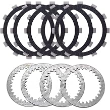 Replace Clutch 5pcs Friction Plates+4pcs Iron Disc Clutch Set for Suzuki GS125 EN125 GN125 GS 125 EN 125 GN 125All