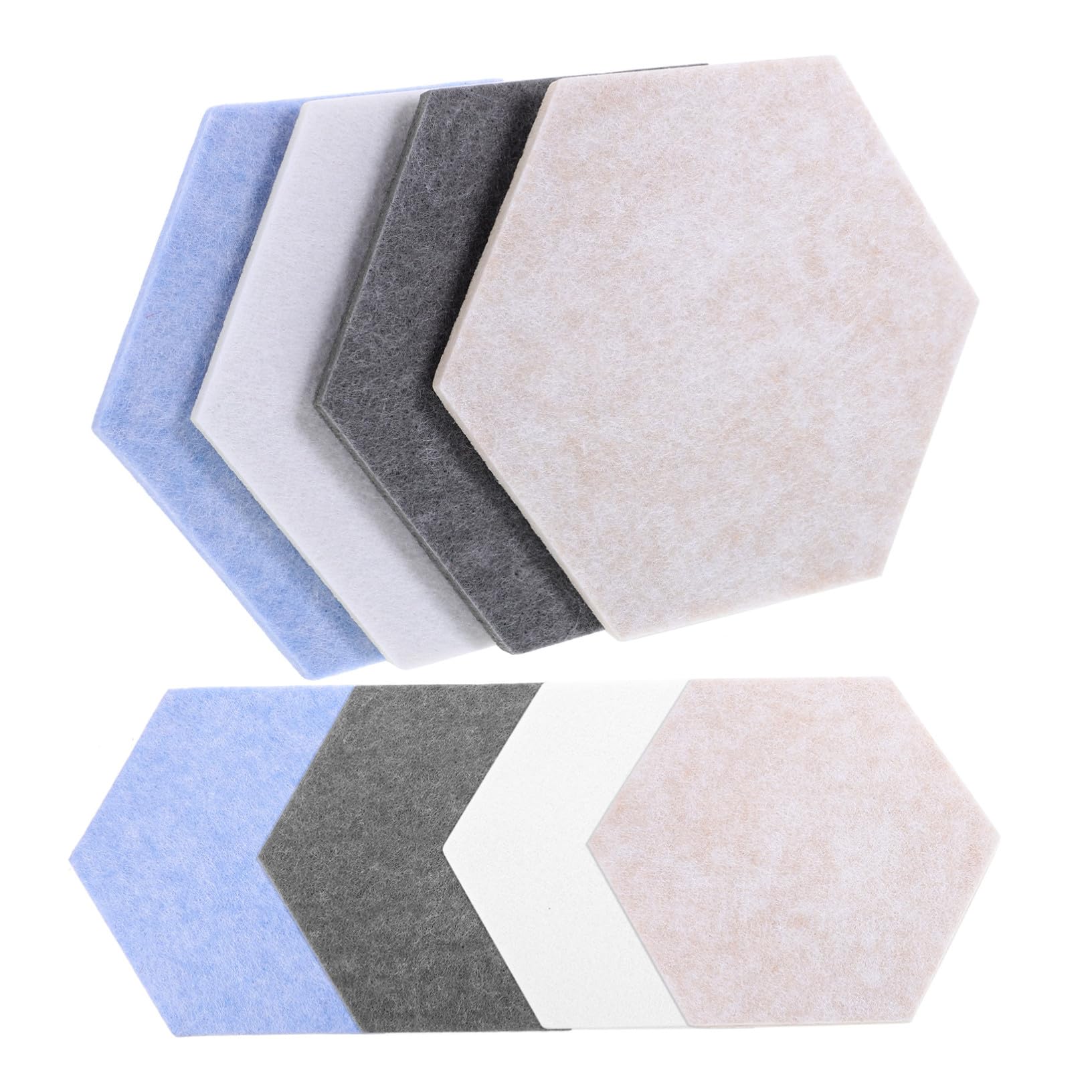 Panneaux adhésifs hexagonaux en feutre pour décorer votre maison
