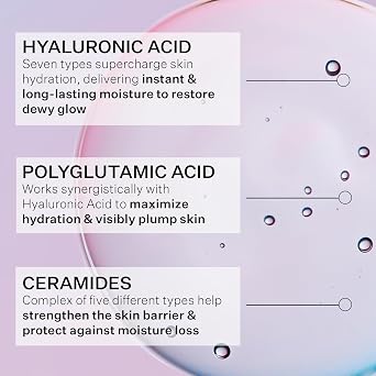 StriVectin Hyaluronic Bundle, Multi Action Hydration Multiplier Serum, Advanced Acids Hyaluronic Tripeptide Gel Cream for Eyes, Advanced Acids Hyaluronic Omega Moisture Lip Mask