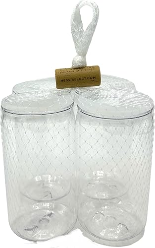 Miniatura 3 de Wine-Oh! Juego de 4 tazas irrompibles de TRITAN sin tallo de 16 onzas con tapas, fabricadas en Estados Unidos e impresas comercialmente, aptas para