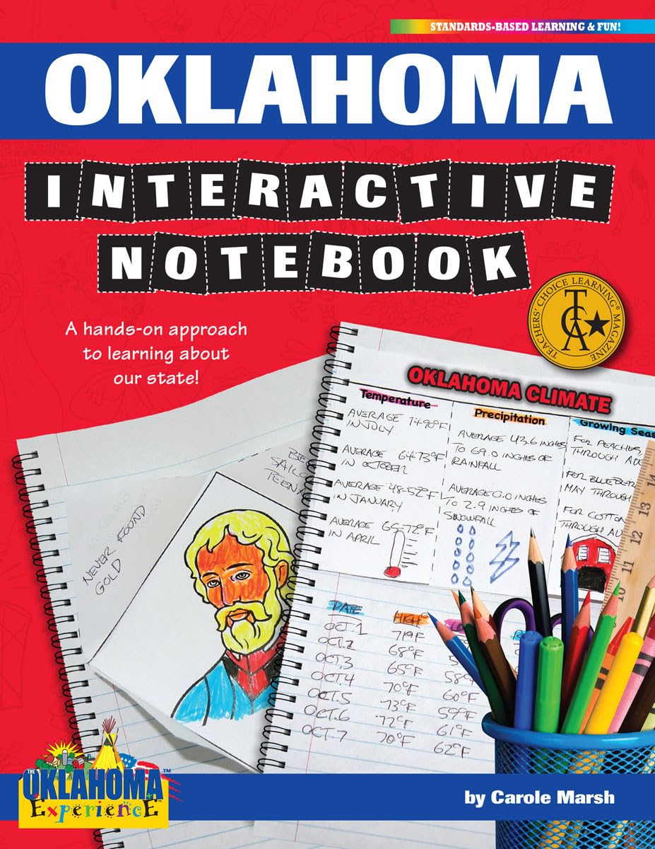 Oklahoma Interactive Notebook: A Hands-On Approach to Learning about Our State! (Oklahoma Experience)