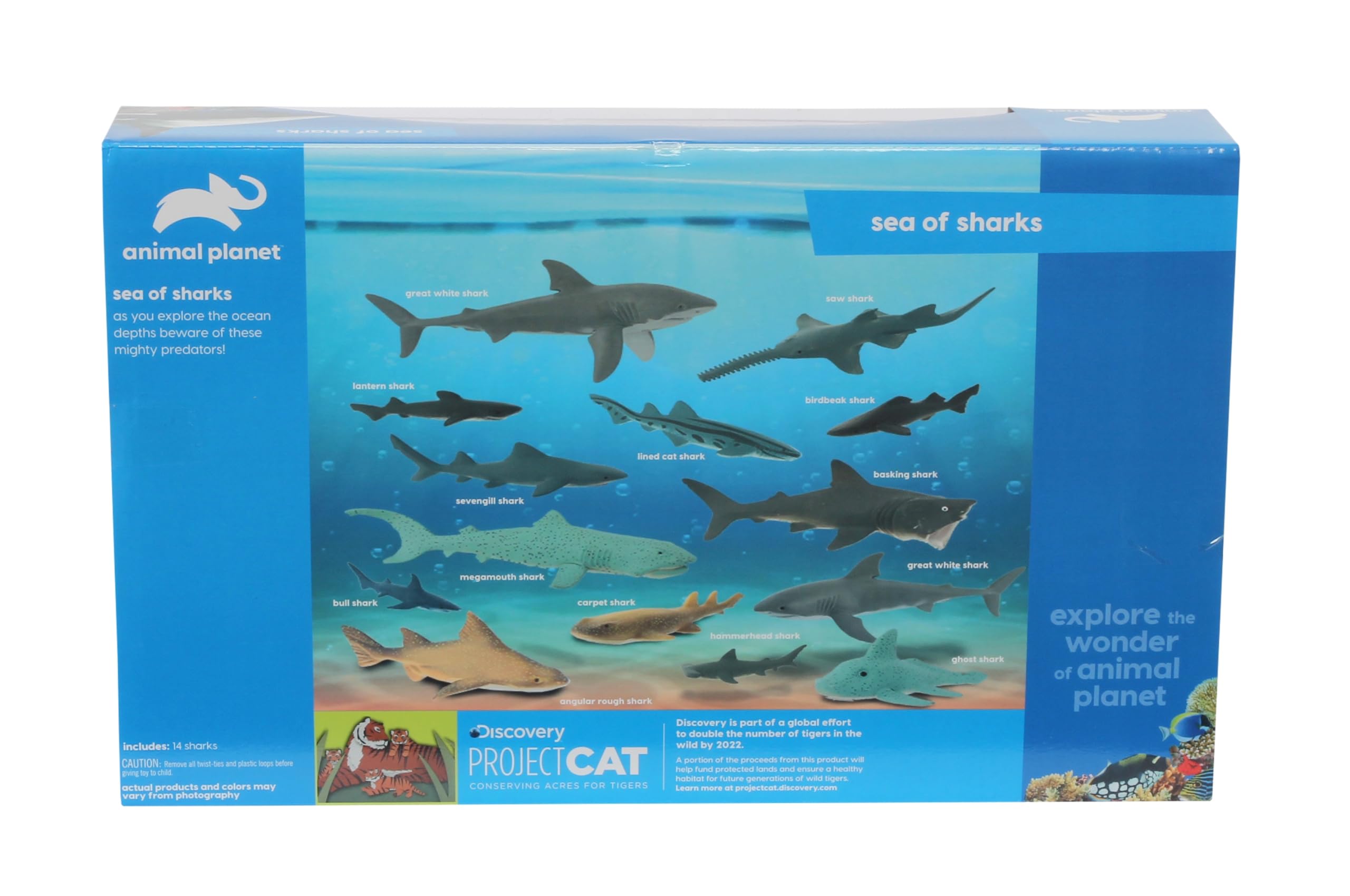 Amazon.co.jp: Animal Planet Sea of Sharks プレイセット – 14ピース