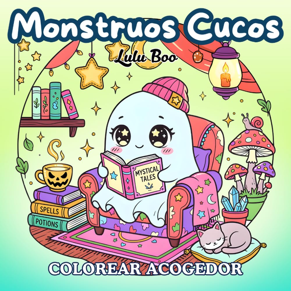 Monstruos Adorables: Un libro de colorear de fantasía acogedor para adultos y niños - Criaturas súper lindas para relajarse