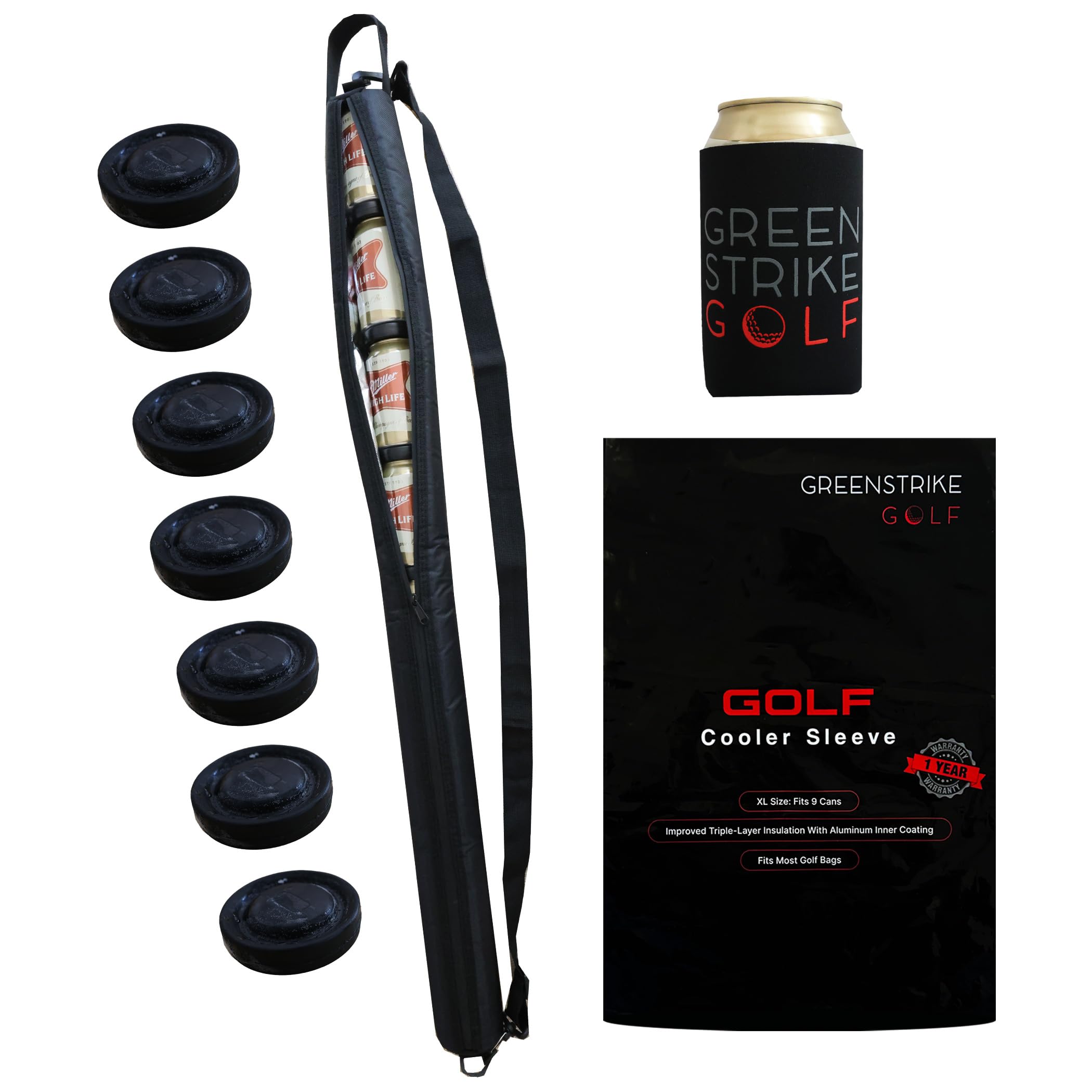 best beer sleeve for golf bag
