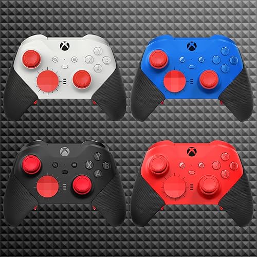 Miniatura 6 de Accesorios 15 en 1 para controlador inalámbrico Xbox Elite Series 2, juego de repuesto de palillos de metal con 4 paletas, 2 almohadillas D y