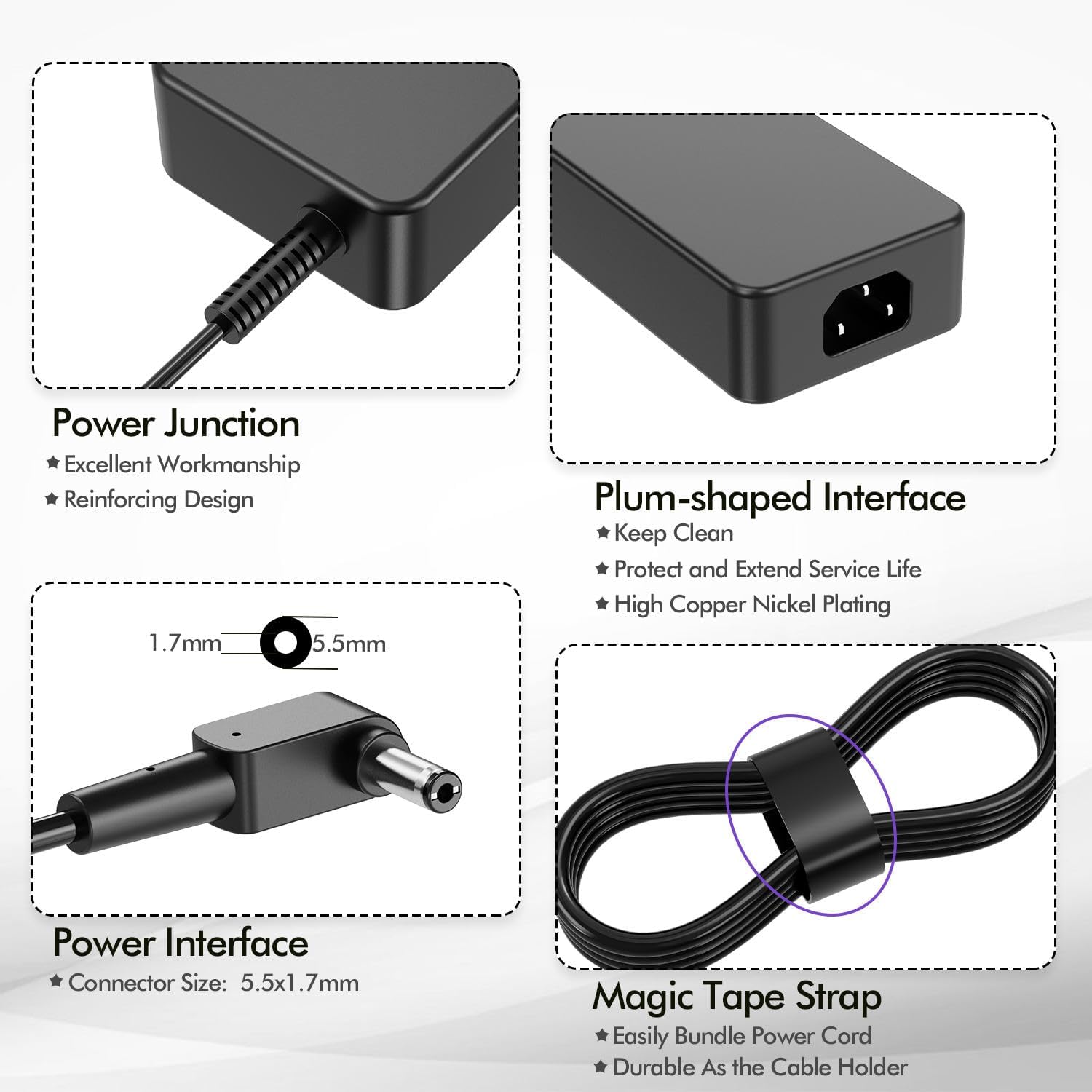 280W 14.36A 19.5V AC Charger for Acer Predator Helios 300 PH315-55 PH315-52 PH317-56 Nitro 16 AN16-51 Nitro 5 AN515-46 AN515-58 ADP280DB B A21-280P1A Laptop Power Adapter Supply Cord