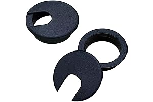 Desk Grommet 2 Pack for Sturdy Cable Hole Cover Management