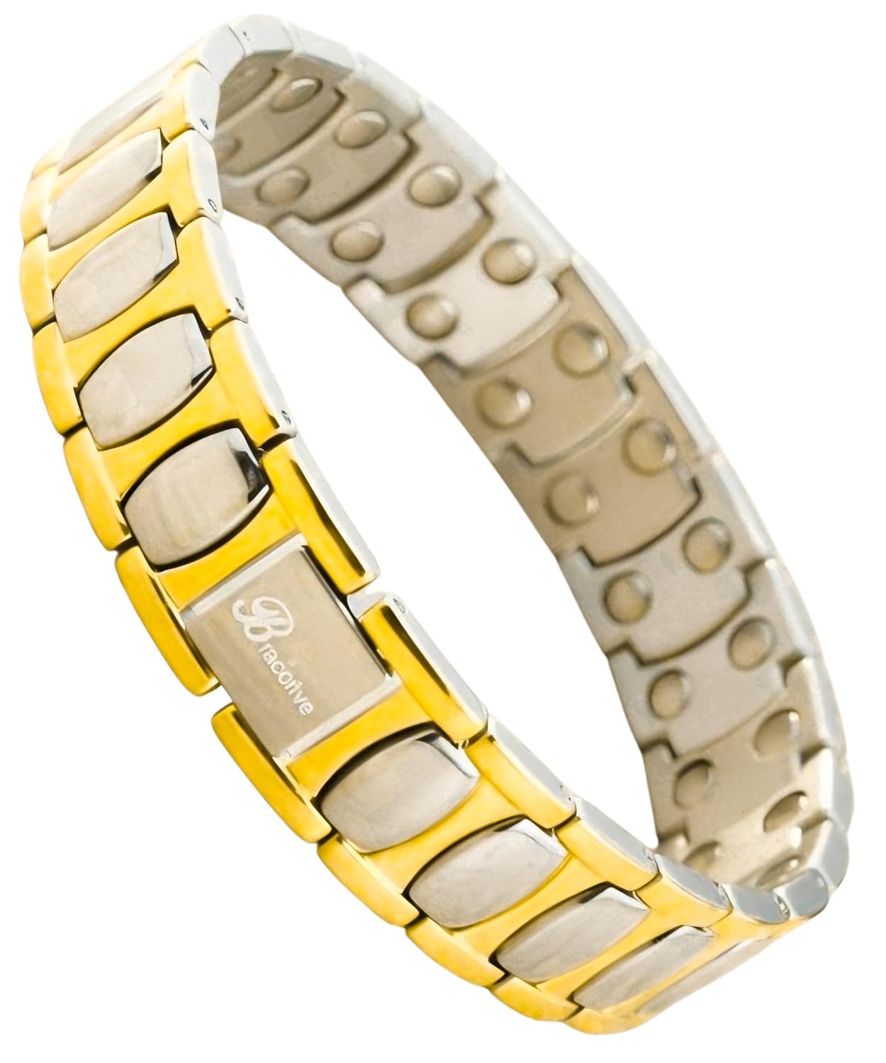 Bracotive Bio Magnetic Bracelet For Men & Women | Blood Pressure Metal Chain | High Power Magnet | Maintain Energy Level A... - Review, Price and Buying Guide