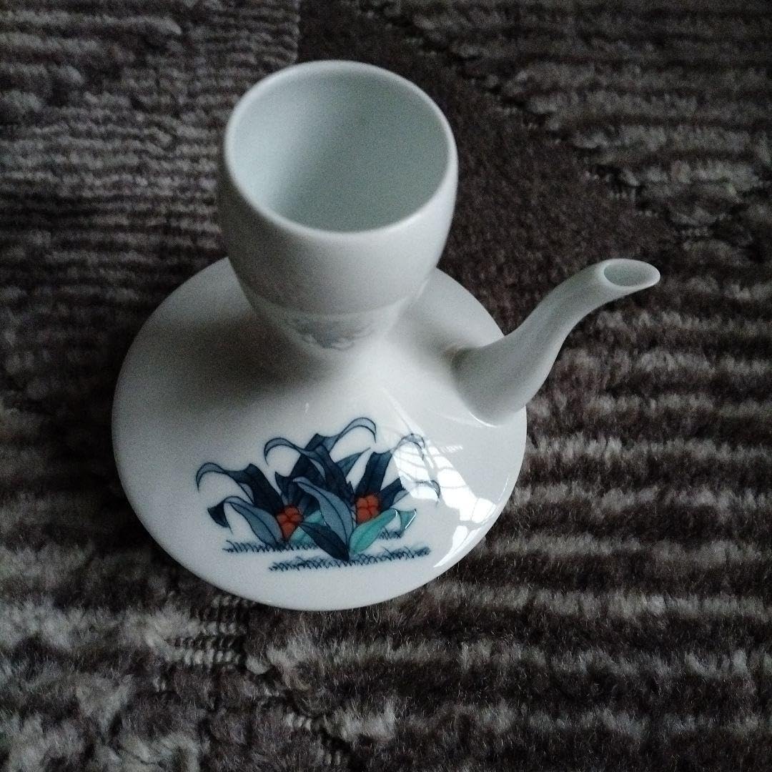 十四代 酒井田柿右衛門 染錦 酒器 一式 25227 14代酒井田柿右衛門 (濁