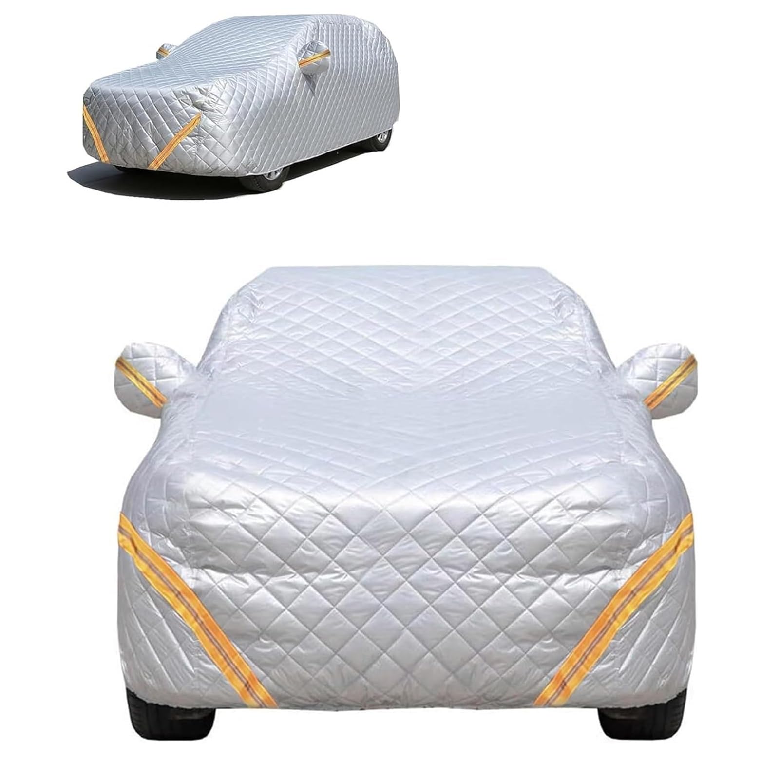 Pokrowiec Przeciwgradowy Na Auto Do Nissan Juke 2019-2025, Pogrubiony Pokrowiec Samochodowy Anti-grad Wodoodporny Pełne Osłony Samochodowe(White)