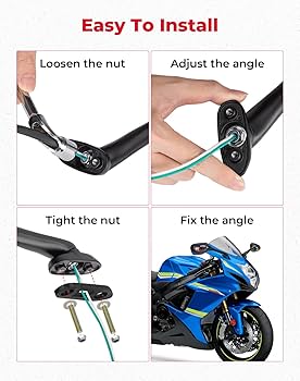 K6様 Fits 2006-2015 Suzuki GSXR 600 750 Mirrors Integrated Turn