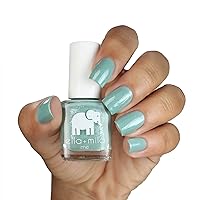 Vista 5 de ella+mila Esmalte de uñas, Colección Me - Glitter Me Green