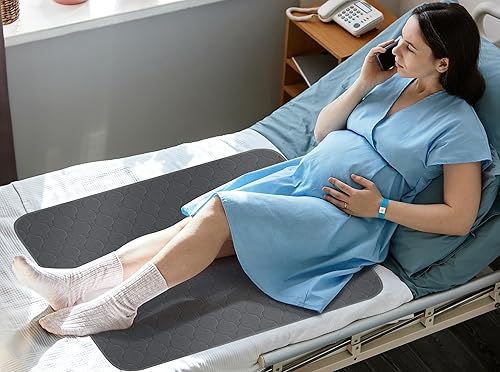 Miniatura 7 de Alsunny Almohadillas de cama para incontinencia, almohadillas para ocultar manchas para camas para adultos con incontinencia, almohadillas