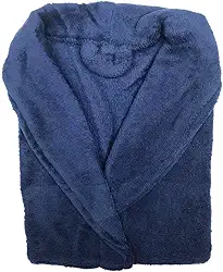 Roupão Microfibra Corttex Unissex Adulto Tam P Azul Marinho