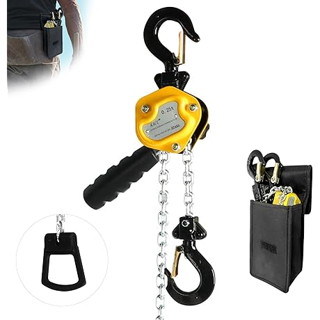 550Lbs Mini Lever Chain Hoist - The Ultimate Lifting Solution for Your Heavylifting Endeavors