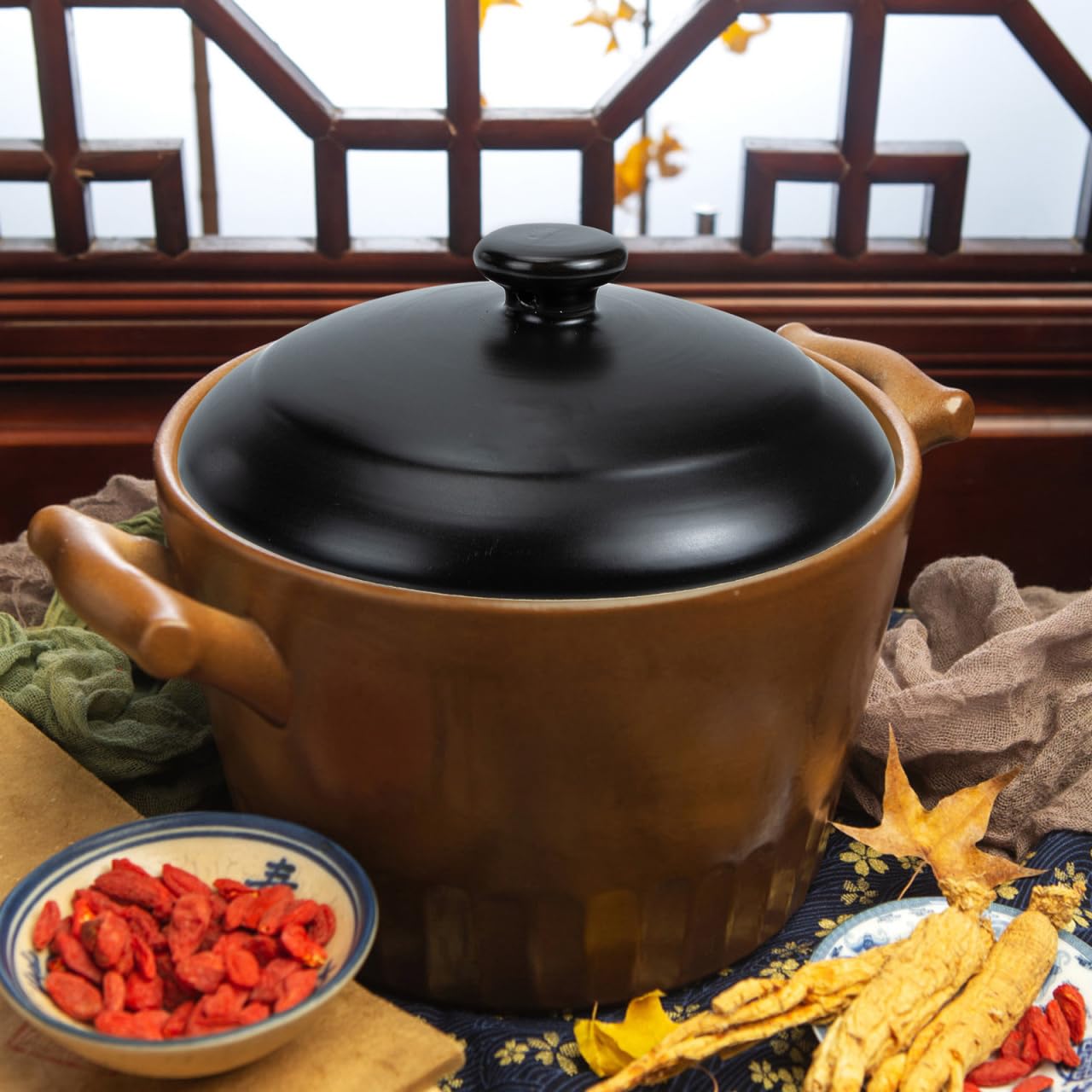 Amazon.com: Angoily Pot Lid Replacement Japanese Donabe Ceramic