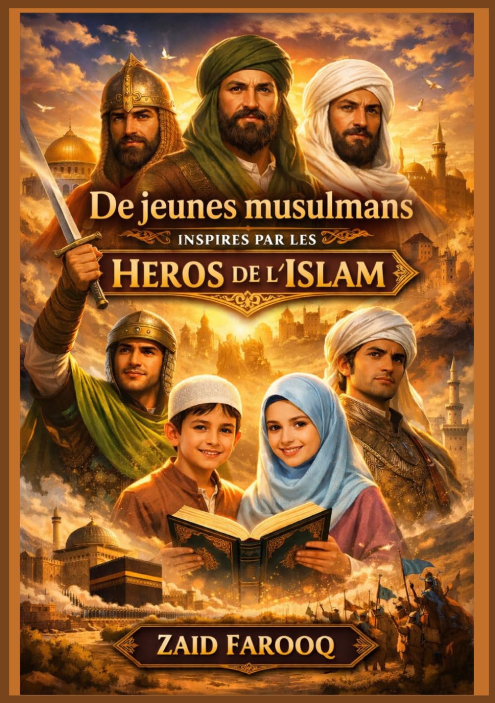 De jeunes musulmans inspirés par les héros de l'islam: Leçons pratiques et conseils moraux pour la jeunesse musulmane d’aujourd’hui (Série islamique Zaid Farooq)