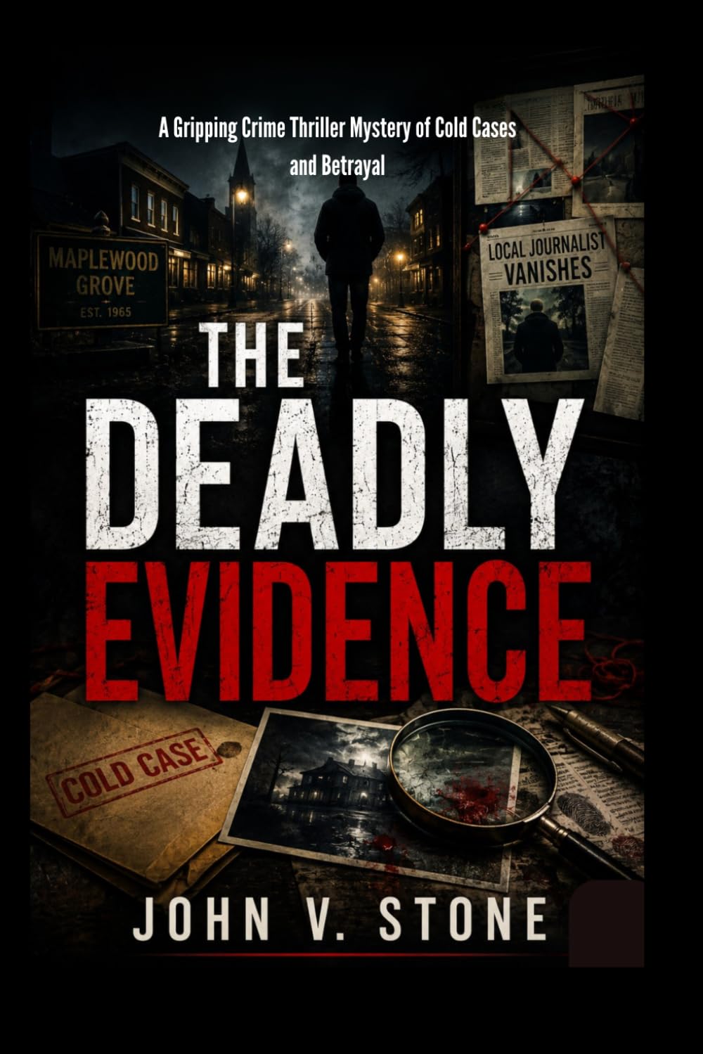 The Deadly Evidence: A Gripping Crime Thriller Mystery of Cold Cases and Betrayal