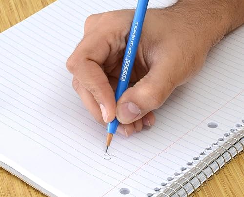 Miniatura 4 de Promarx Lápices plegables metálicos de moda, 0.028 in, barriles de colores surtidos, 6 unidades, colores surtidos, modelo MQ26-DF7B06-48