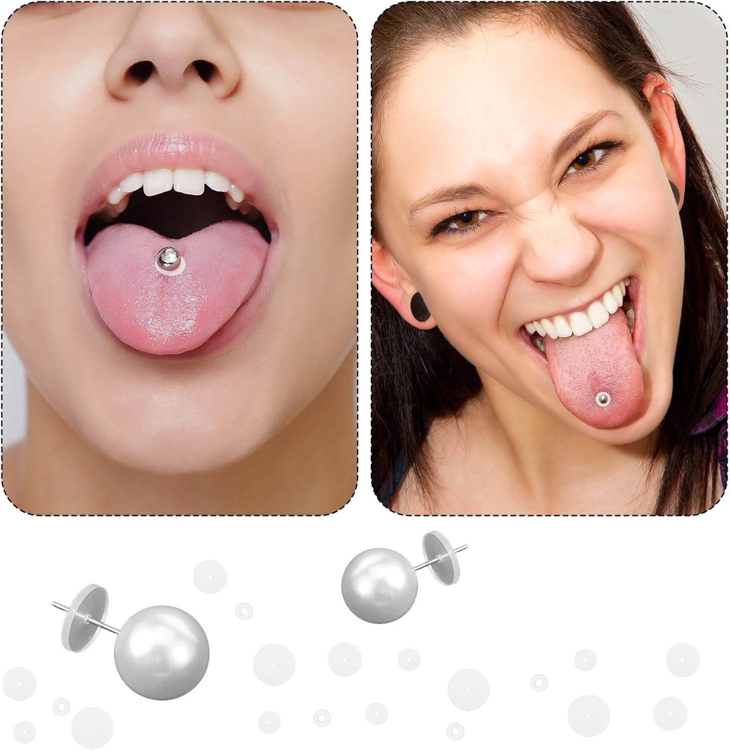 120 Pcs Silicone Earring Backs Stoppers for Piercings, 3/5/7/9 mm Clear Silicone Earrings Backs Disc for Earrings Ear Piercing Discs Earlobe Support Patches for Piercing Bump - Image 7