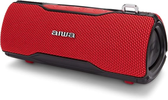 AIWA BST-500RD Taşınabilir Hoparlör, Kırmızı, Bluetooth