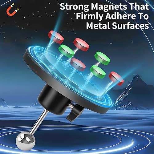 Miniatura 4 de Soporte magnético fuerte para tableta, soporte giratorio de 360 para cocinaoficinagimnasio, soporte universal compatible con iPad de 4.7-12.9