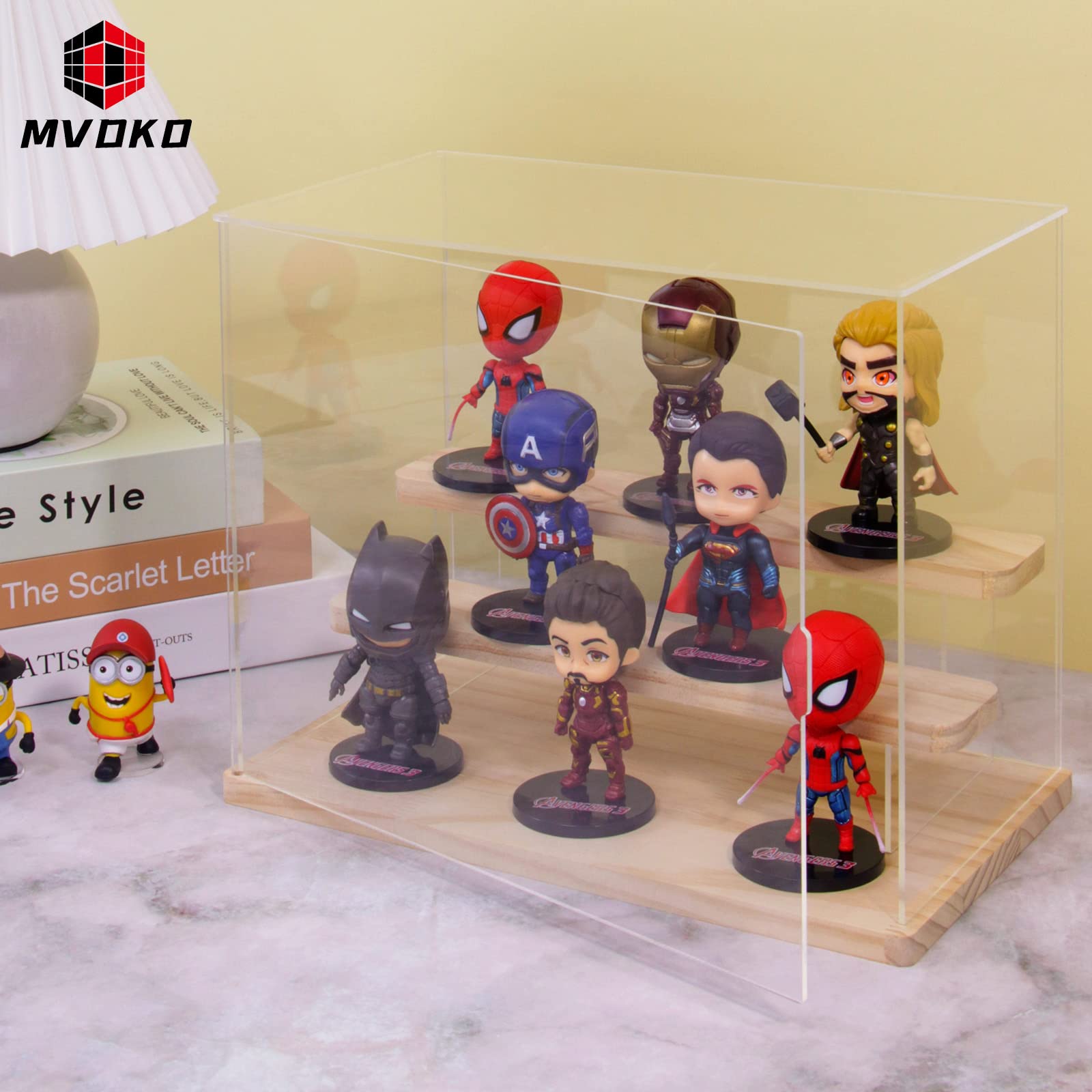 Amazon | MVDKO フィギュアケース 透明ディスプレイケース
